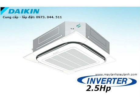 Máy lạnh âm trần Daikin Inverter, công suất 2.5Hp
