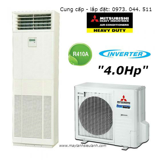 Máy lạnh Mitsubishi Heavy tủ đứng inverter 4.0Hp