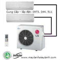 Hệ máy lạnh Multi LG kết nối nhiều dàn lạnh