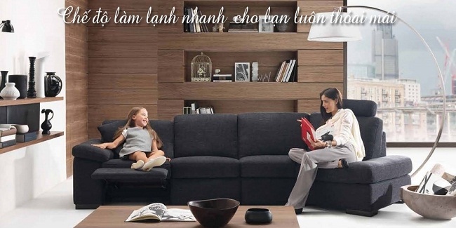 Máy lạnh Reetech với chế độ làm lạnh nhanh