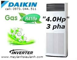 Máy lạnh tủ đứng Daikin Inverter, Công suất 4.0Hp - 3 pha