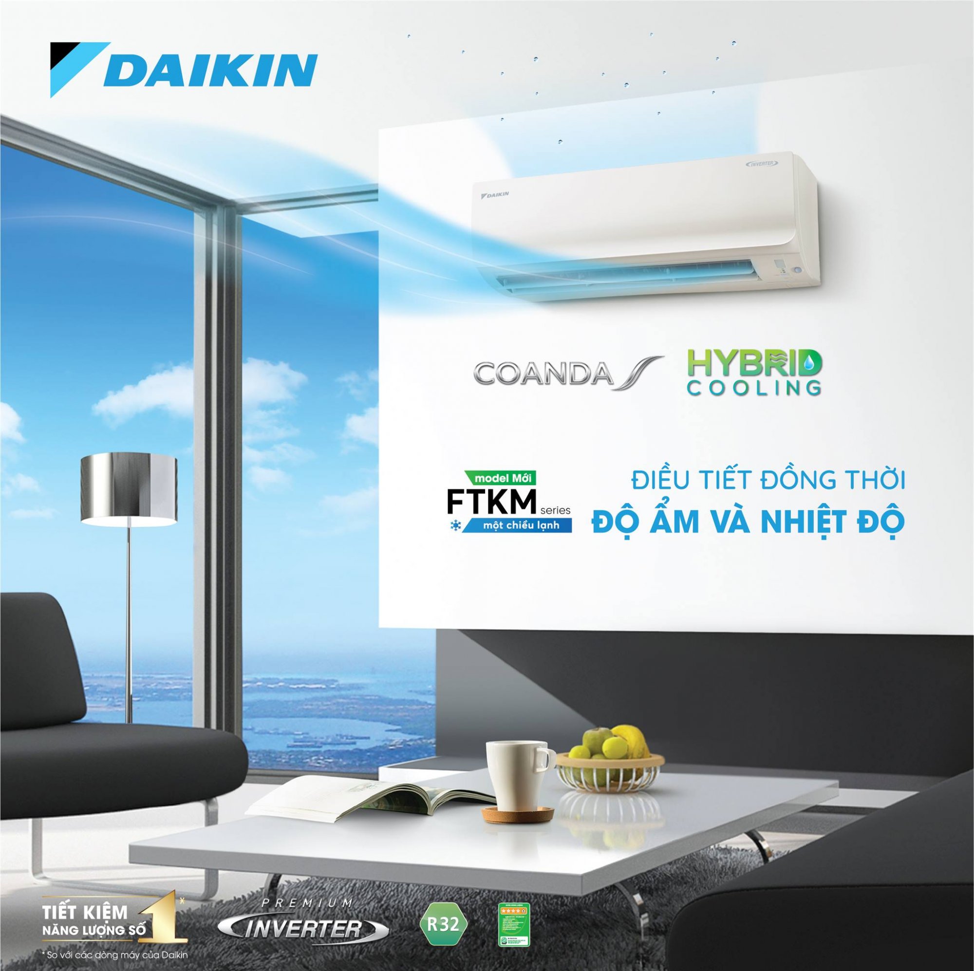 Máy lạnh Daikin series FTKC, Cao Cấp