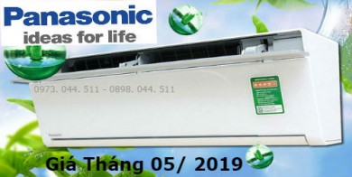 Cập nhật bảng giá máy lạnh Panasonic tháng 5/2019