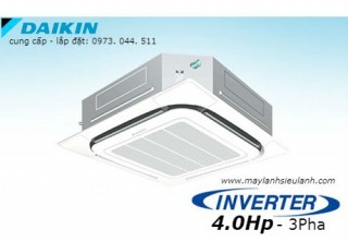 Máy lạnh âm trần Daikin inverter FCQ100KAVEA/RZR100MYM (4.0Hp)  - 3 pha