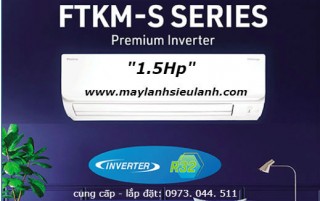 Máy lạnh treo tường Daikin FTKM35SVMV (1.5Hp) inverter cao cấp