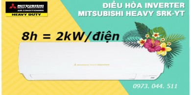 Tìm hiểu máy lạnh Mitsubishi Heavy Series YT